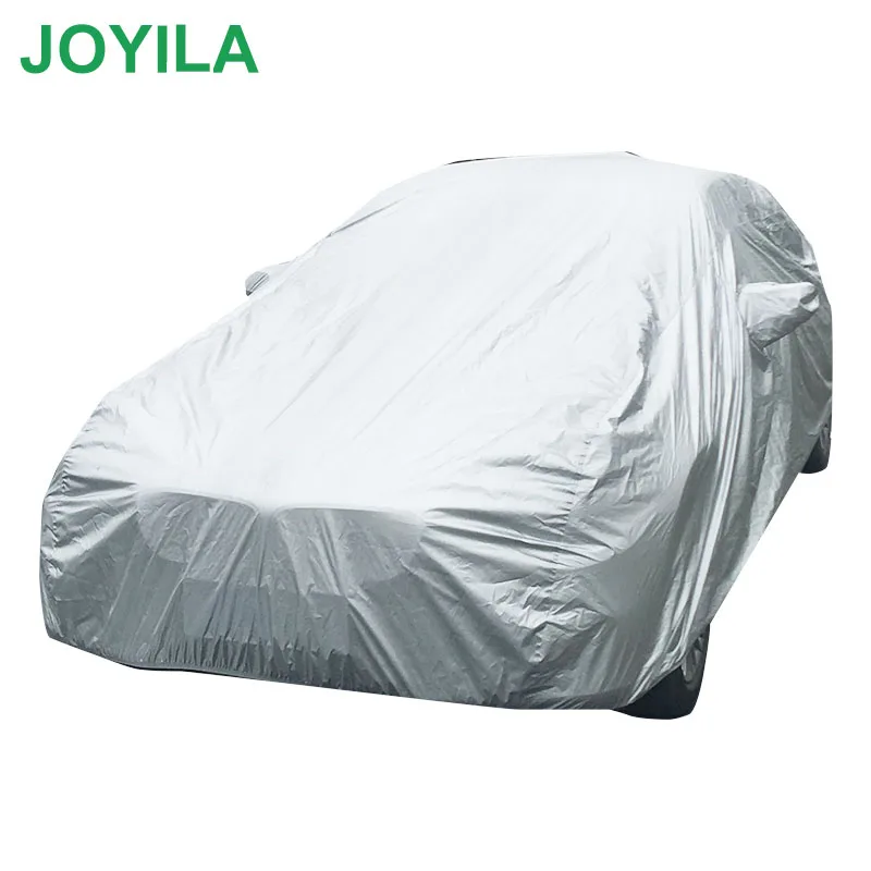 

Joyila snowproof car covers outdoor sun protection cover for car reflector dust UV protective hatchback full car cover
