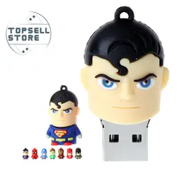 Topsell Usb флешка 10 воинов Герой Супермен Бэтмен Ironman 4 ГБ 8 ГБ 32 ГБ 64 Гб памяти usb флеш-накопитель флешки для ПК