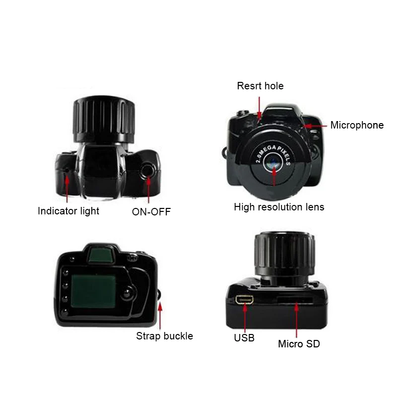 

Portable Mini Pocket 720P HD Webcam Camera Video Camcorder DV DVR Micro Digital Recorder JR Deals