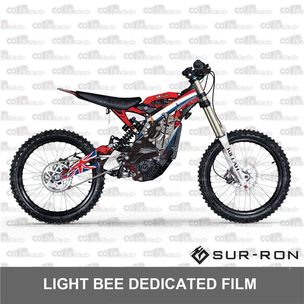 Специальные наклейки сюр-Рон светильник пчелы 3M модифицированный полный мотоцикла Стикеры - Цвет: sticker5