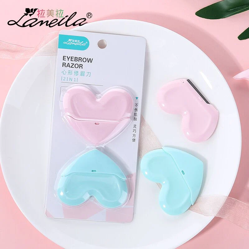 

LAMEILA Brand New Heart Type Eyebrow Dressing and Scraping Knife