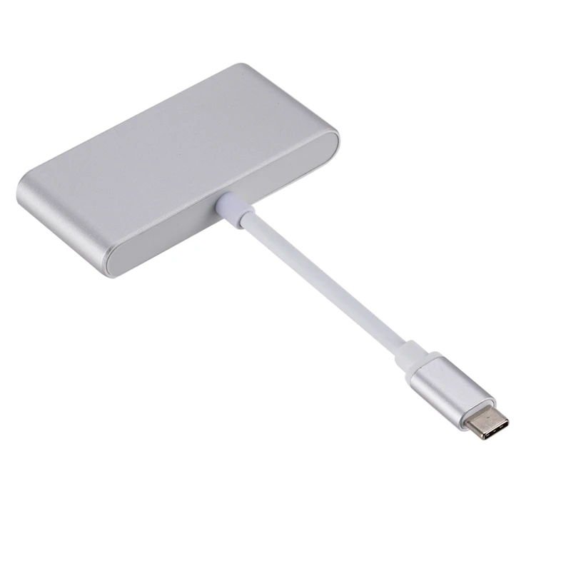 Asunflower type C конвертер USB C концентратор для MacBook Air 13 адаптер USB C к USB 3,0 2,0 PD Зарядка 4 порта USB C концентратор type C разветвитель