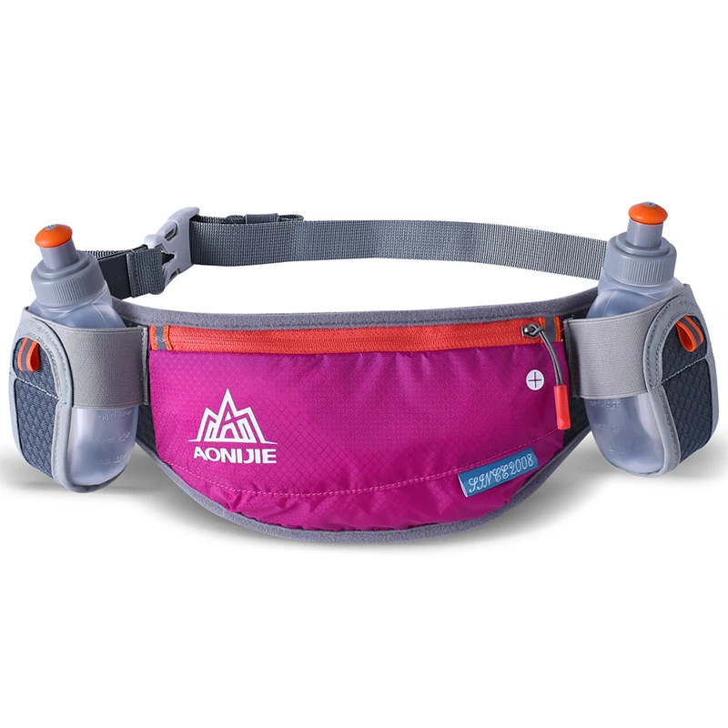 AONIJIE Unisex Running Waist Bag Waterproof Phone Holder Belt Belly Bag Reflective Handy Water Bottle Sports Running Bags