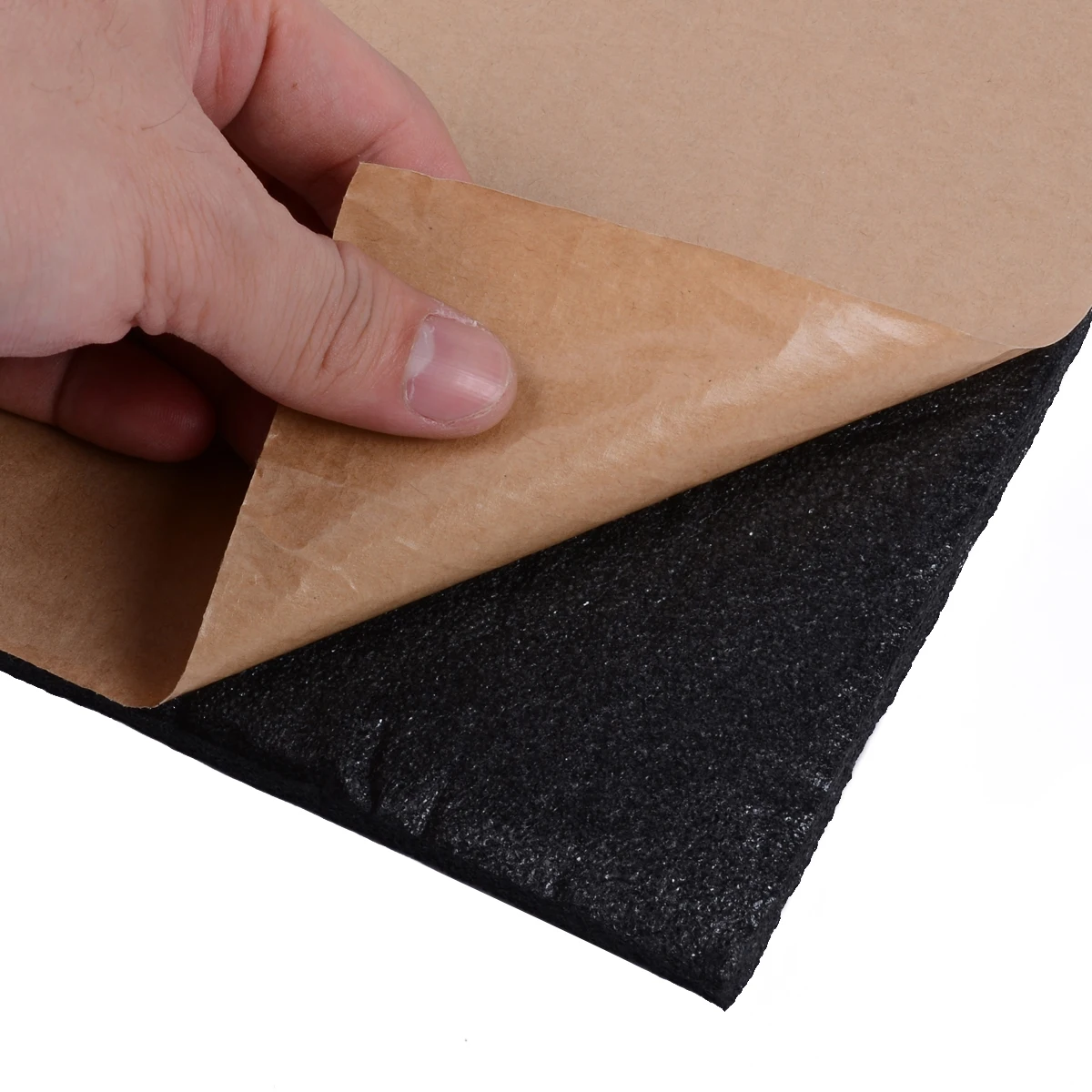 1 Roll 100*50CM 10mm Car Sound Proofing Thermal Insulation Closed Cell Foam  Insulation Foam Mat Acoustic Panel Self Adhesiv