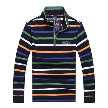

2018 New Fashion Brand Clothing Tace & Shark Sweater Men Stripe Pullover Mens Sweater fashion business style Shark Clothing