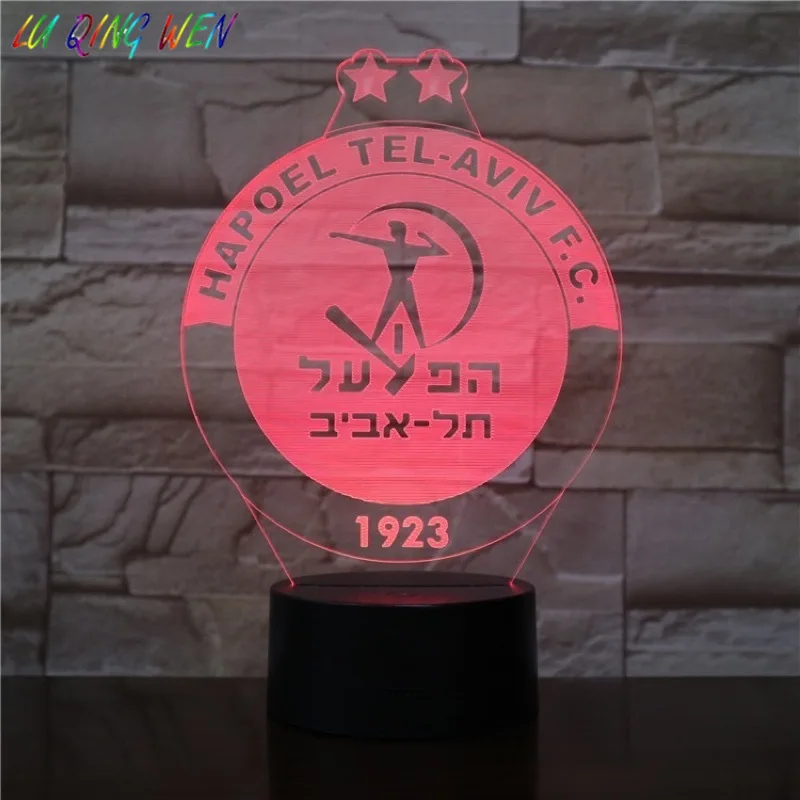 

Israel Hapoel Tel Aviv LED Sign Gadget Dropshipping 2019 Gift Dropshipping Suppliers Support Custom Made VIP LINK Dropship Kit