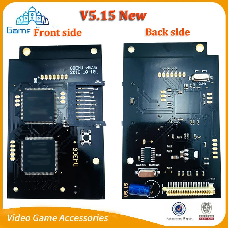 

New V5.15 Optical Drive Simulation Board for DC Game Dreamcast Second Generation Built-in Free Disk replacement for GDEMU Game