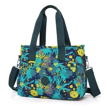 Vintage High Quality Printing Large Capacity Leisure Travel Women Handbag Shoulder Messenger Bags Cross Body Hobo Bag