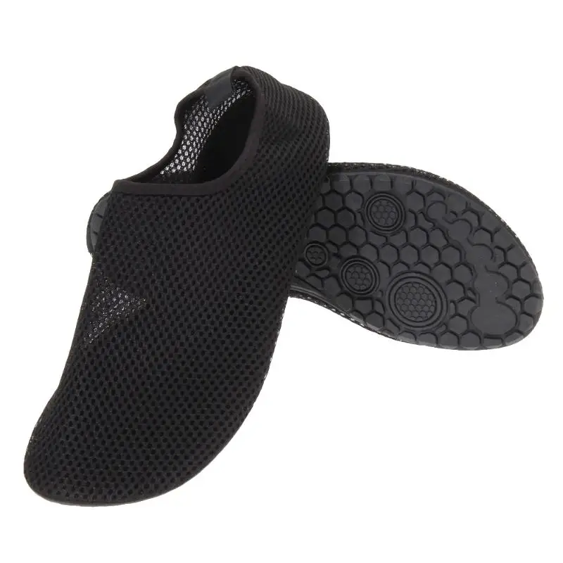 

New 1Pair Outdoor Mesh Sandals for Women Men Flat Wade Shoes Beach Swimming Fins Shoe Summer Breathable Beach Shoes Promotion