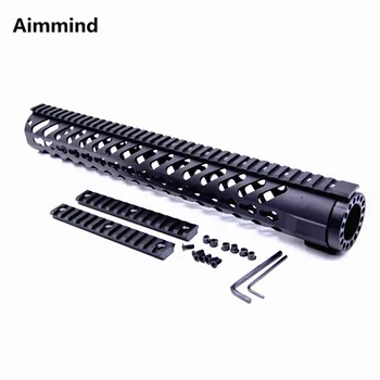 

15" inch Keymod handguard Free Float Rifle Style ar 15 AR15 Handguard