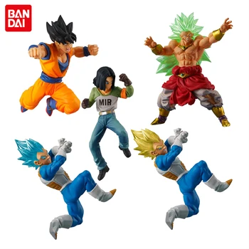 

Original BANDAI Gashapon Figure Battle VS 05 - Full Set of 5 Pcs Gokou Kakarotto Broly Bejita Android 17