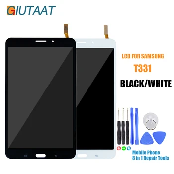 

Black/White LCD display Front Glass Touch Screen Digitizer Assembly for Samsung Galaxy Tab 4 8.0 T335 T331 SM-T335 SM-T331