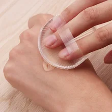 Модная прозрачная силиконовая губка-Палетка консилеров для очищения лица