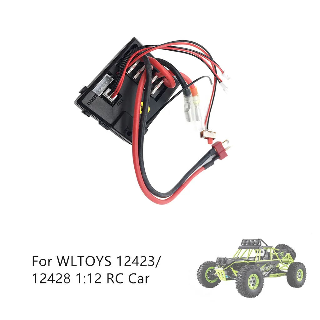 

Recevier Esc Servo 3in1 Set Spare Part For Wltoys 12423/12428 1:12 Rc Car Rc Car Accessories Rc Parts Toys For Children Игрушки