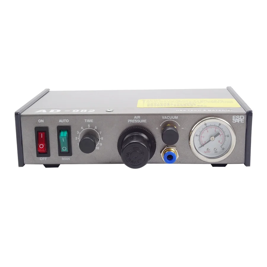 

AD-982 high-precision Semi-Automatic Glue Dispenser PCB Solder Paste Liquid Controller Dropper Fluid dispenser