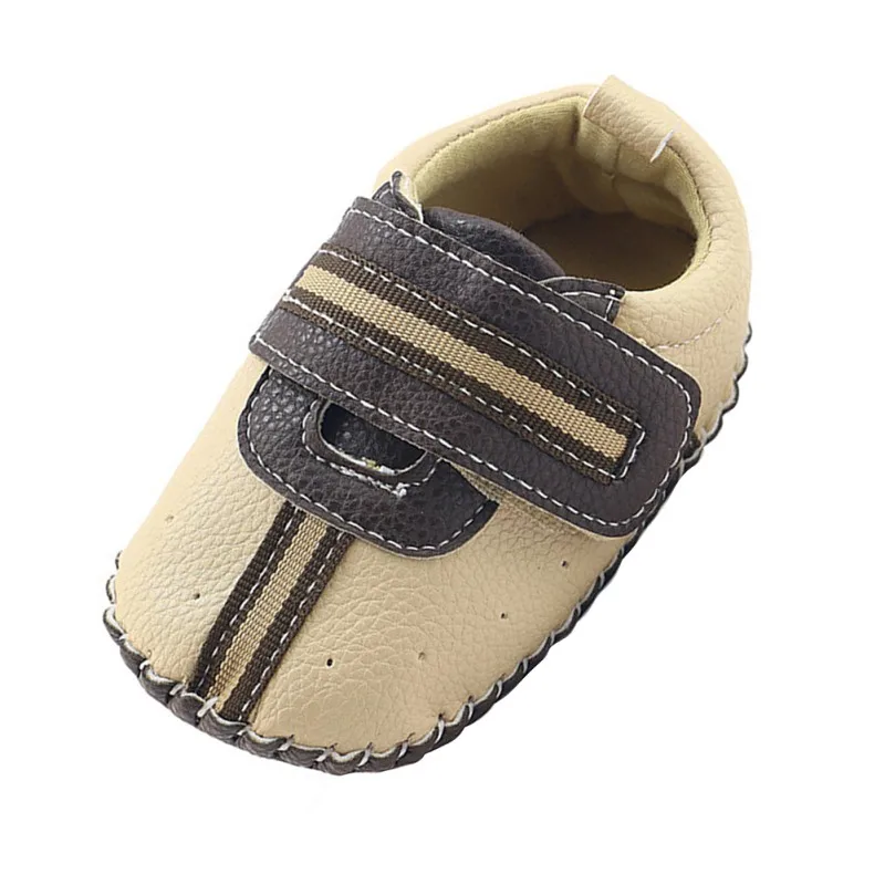 Высококачественная обувь для маленьких мальчиков; кожаная однотонная повседневная обувь на мягкой резиновой подошве для мальчиков; модная весенне-осенняя повседневная обувь для малышей