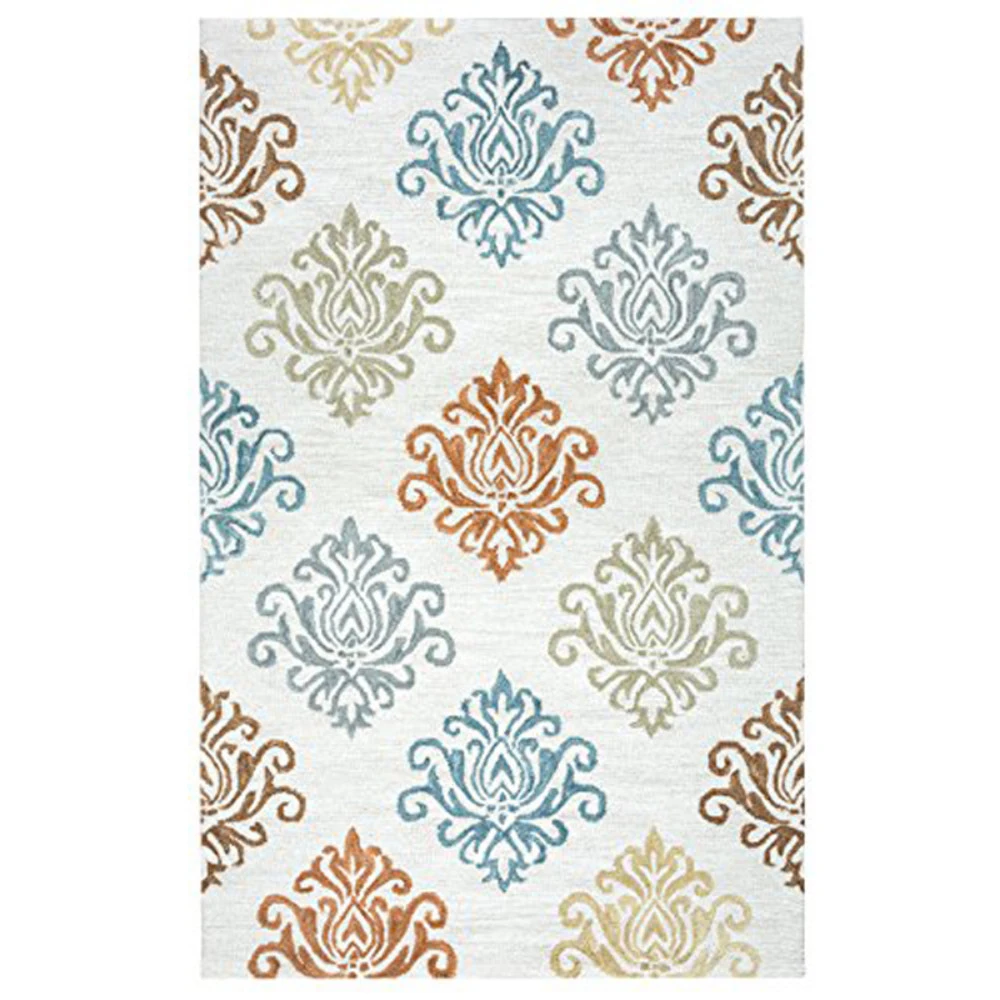 Rizzy Home Lancaster Collection Tufted Area Rug, 9' x 12', Multi Color, LANLS956600420912