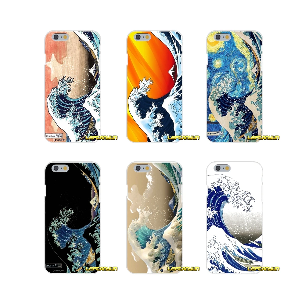 Goede De Grote Golf bij Kanagawa Zachte Siliconen telefoon Case Voor Xiaomi Redmi 2 4 3 3 S Pro Mi3 Mi4 Mi4C Mi5S Mi Max Note 2 3 4