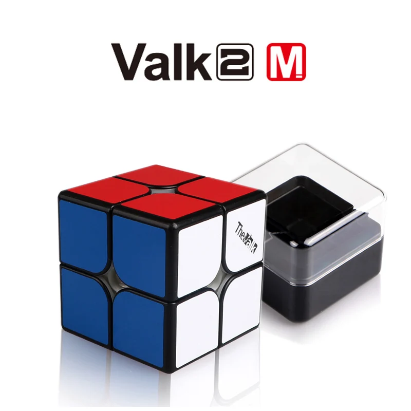 QIYI Valk 2 м Магнитная скорость 2x2x2 куб кубики WCA конкурс магнит магические Кубики