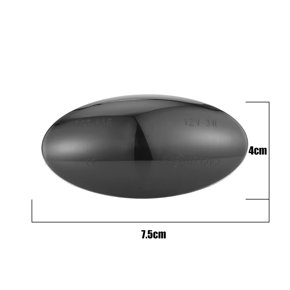 2 шт. Динамический светодиодный, боковой, габаритный фонарь, индикатор повторителя сигнала поворота, светильник янтарного дыма для Suzuki Swift Jimmy Vitara SX4 Alto