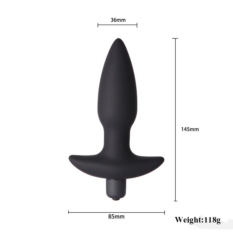 10 Speed G Spot Prostate Massager Anal Vibrator for Male & Female Men Butt Plug Gay Anal Plugs  Anal Sex Toys for Woman & Men (3)