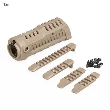 Тактический Черный загар зеленый M4S1 рука Guard Handguard для AR Carbine M16 AR15 HS22-0174
