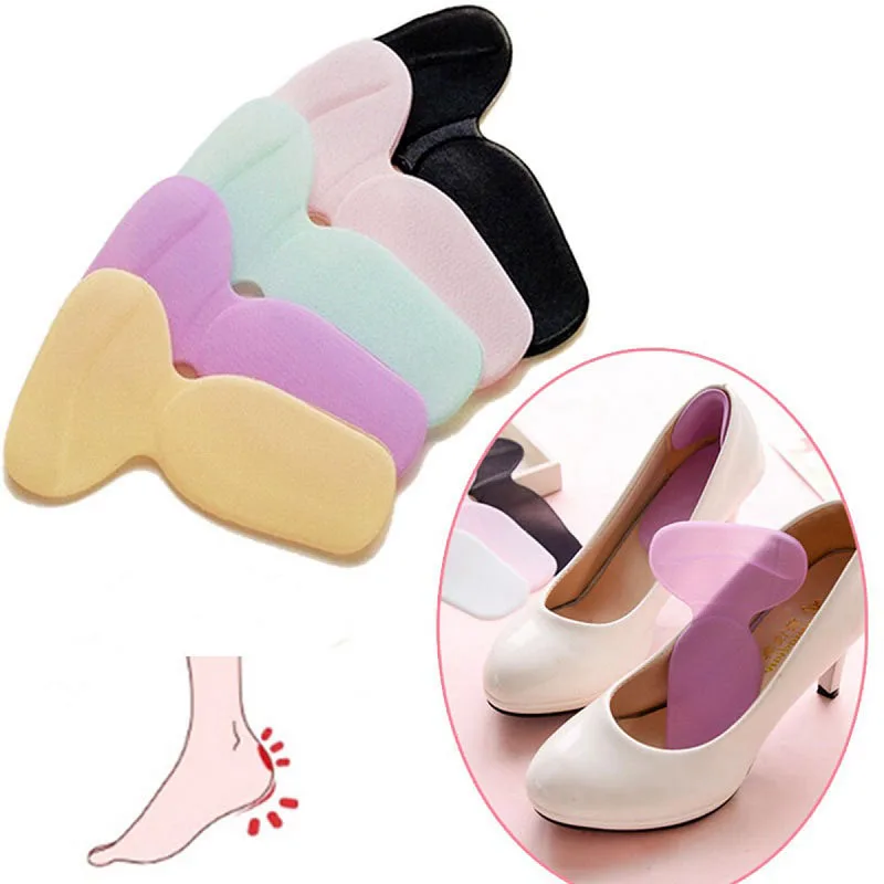 1 Pair Soft Silicone Multicolor Insole Pads High Heel Gel Foot Care