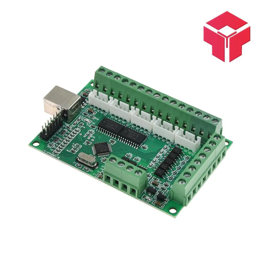

CNC USB MACH3 100Khz Breakout Board 5 Axis Interface Driver Motion Controller Control engraving machine control Interface