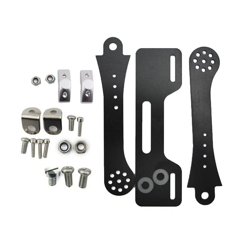 RC FPV Monitor Mount Holder Display Support Folding Glass Fiber For DJI Phantom Futaba JR WFLY Transmitter