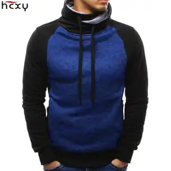 HCXY 2019 осень новый мужской пуловер толстовки с капюшоном мужская верхняя одежда мужская Толстовка Пальто мужское пальто пэчворк однотонный