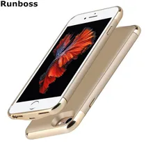 Чехол для зарядного устройства Runboss для iPhone 7, 3500 мАч, полное покрытие, защитная чехол для iPhone 6 питания