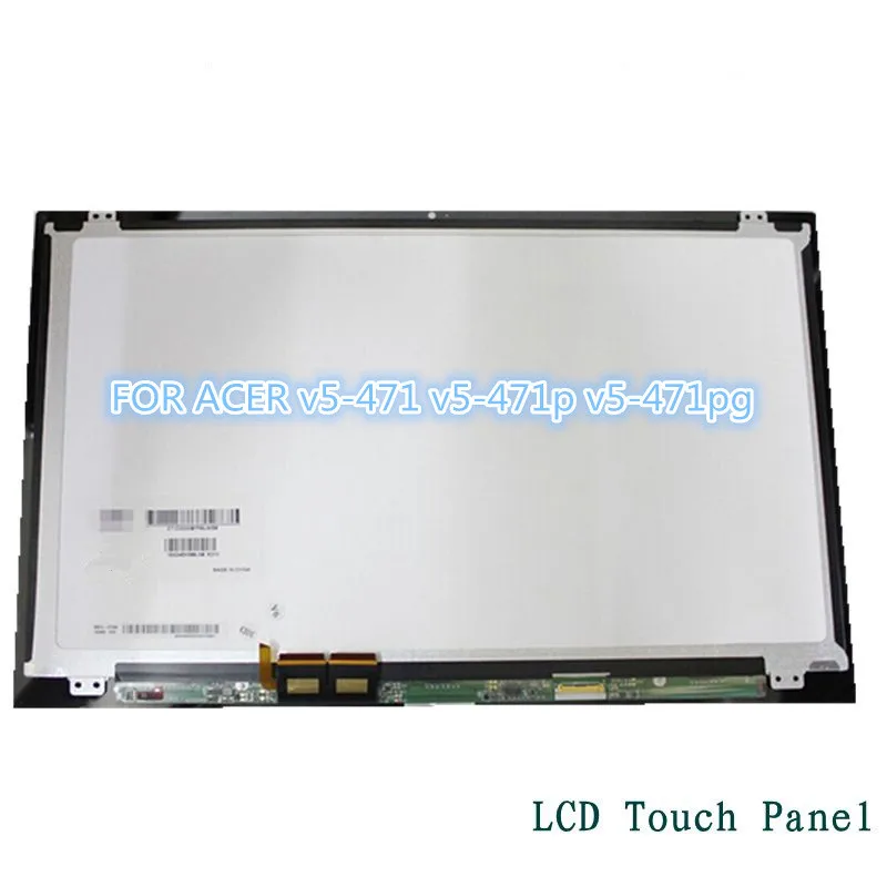 

14.0" laptop lcd screen for Acer aspire V5-471P 471PG LCD Screen+Touch Digitizer Assembly B140XTN02.4