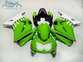 

Custom Injection fairings kit for KAWASAKI 2008-2014 Ninja 250 ZX 250R sports fairing kits EX250 08 09-14 green motorcycle parts
