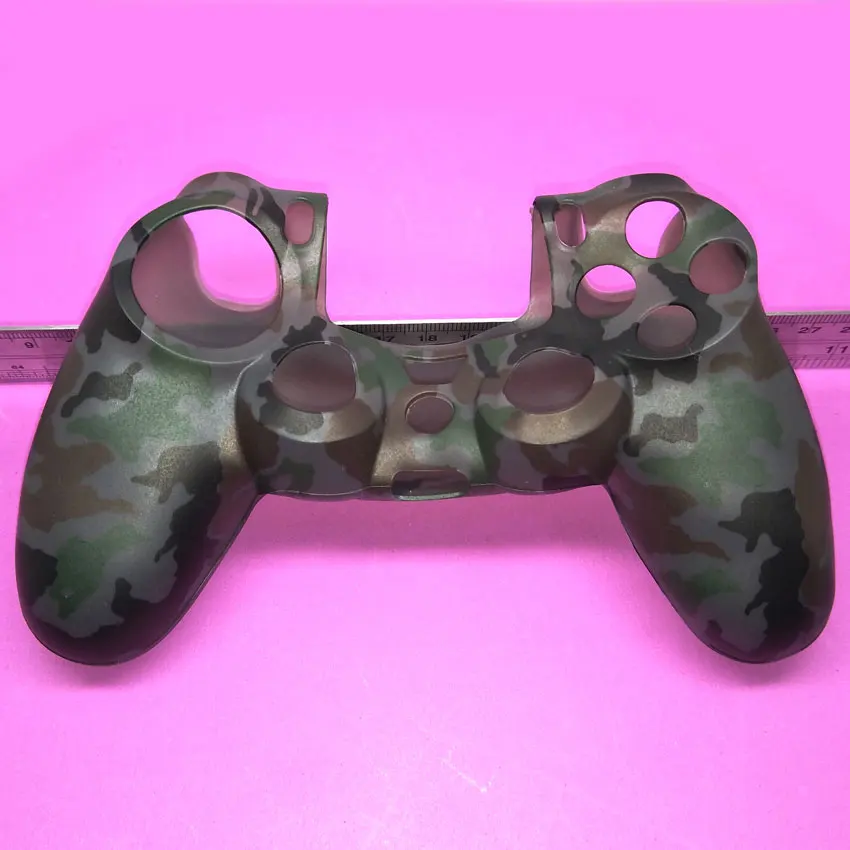 Brand New Camouflage Silicone Anti-Slip High-quality Protective Skin Case for PS4 Controller. [9 colors]