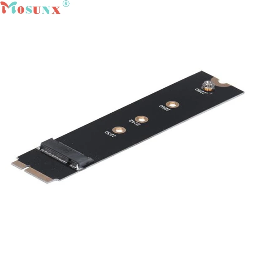 

Mosunx Factory Price Adapter Card To 64G 128G 256G 512G M.2 NGFF SSD For MacBook Air J09T