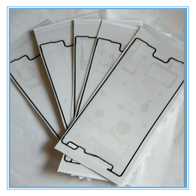 Super Deal 50PCS/LOT High Quality New LCD Front Frame Adhesive Glue Tap Sticker For Sony Xperia Z5 Replacement Housing | Мобильные