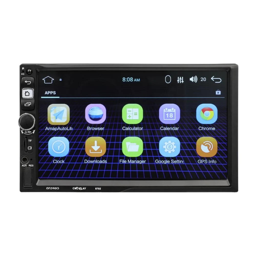 

New 7 Inch Universal HD Touch Screen Car GPS Navigation MP5 Player Support Rear View Camera Suitable for Android 6.0 System