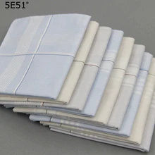 Мужской платок хлопок /лаконичный стиль в полоску 45 см/много использования