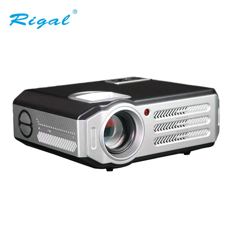 

Rigal Video Digital Projector Meeting 5.8 Inch 3200 Lumens High Brightness Low Noise RD-817 for Home Video Meeting HD Projector