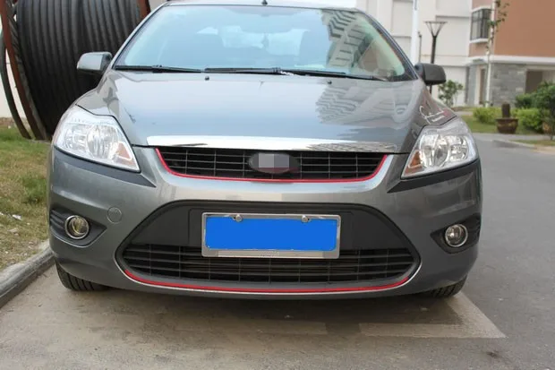 Автомобильные наклейки из углеродного волокна для фар для Ford Focus 2 MK2 2009-2011