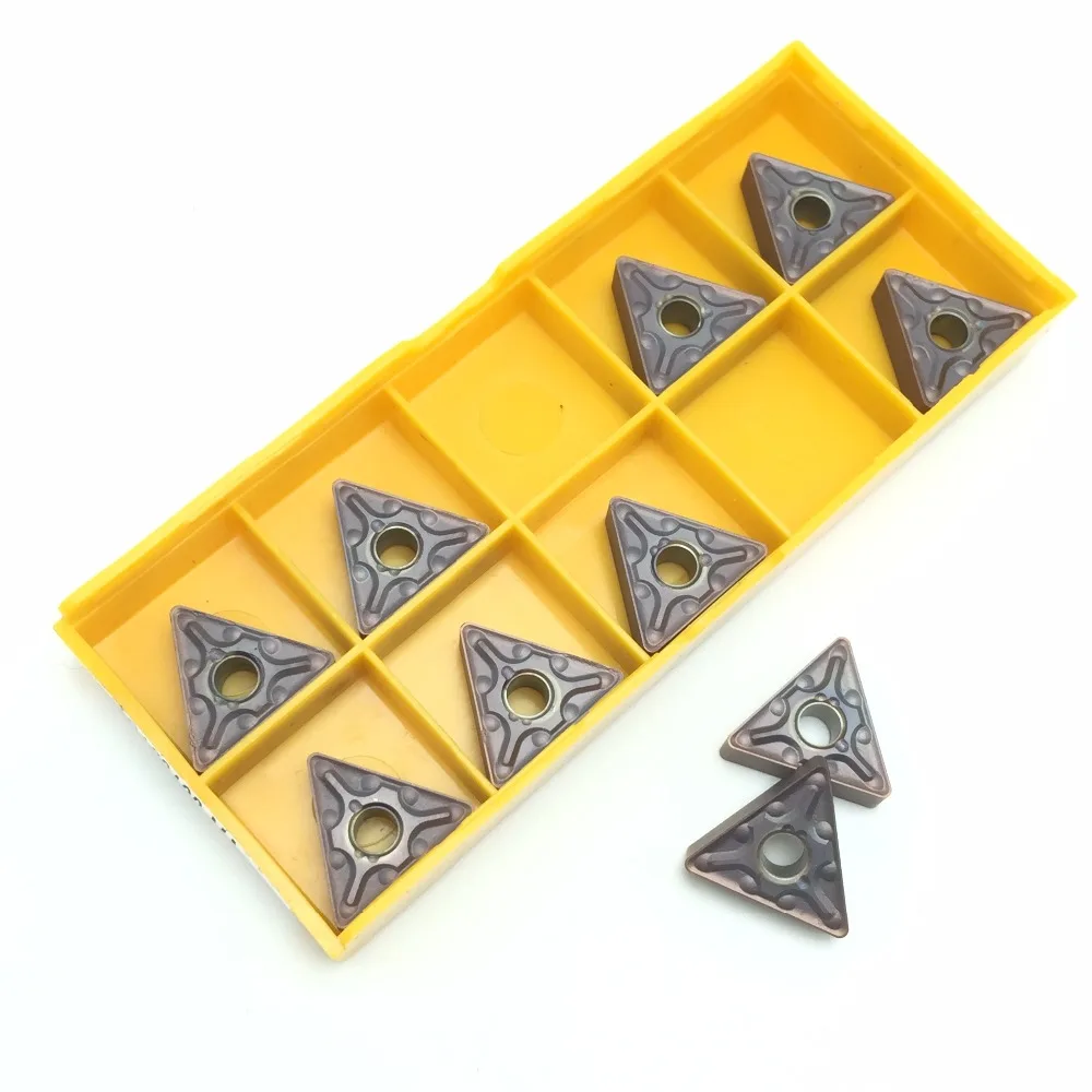 

10PCS TNMG160408 MA VP15TF carbide inserts External latter cutter turning tool cnc machine cutting tools tungsten carbide