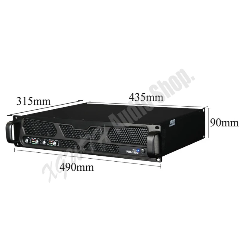 4 Channel Power Digital Amplifier 1500w x 4 Line