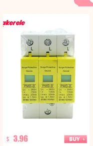 420VAC SPD 40-80KA 4 P ОПН устройства защиты Электрический дом surge protector молниезащиты B