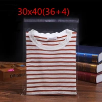 Clear Resealable Cellophane/BOPP/Poly Bags, Transparent Opp for Plastic Storage Bag, Self Adhesive Seal, 100Pcs, 30x40cm 1