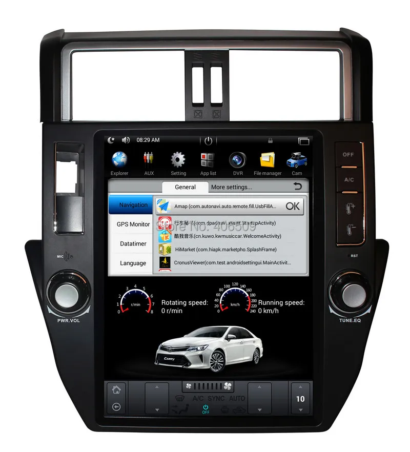 Cheap 12.1" Tesla Style Android 7.1 Car Player GPS Navigation for Toyota Land Cruiser Prado 150 2010 2011 2012 2013 with Radio BT 5 Cheap 12.1" Tesla Style Android 7.1 Car Player GPS Navigation for Toyota Land Cruiser Prado 150 2010 2011 2012 2013 with Radio BT 5