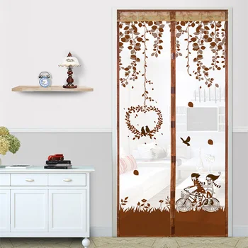 

Home Magnetic Curtains Mosquito Net On Door Window Mesh with Magnets Insect Screen HG99