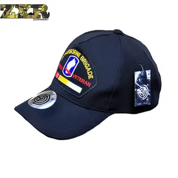 

Airborne Brigade Vetnam Veteran Man And Woman Baseball Cap Outdoor Spring Summer Sport Cap Tactical Embroidery Baseball Golf Hat