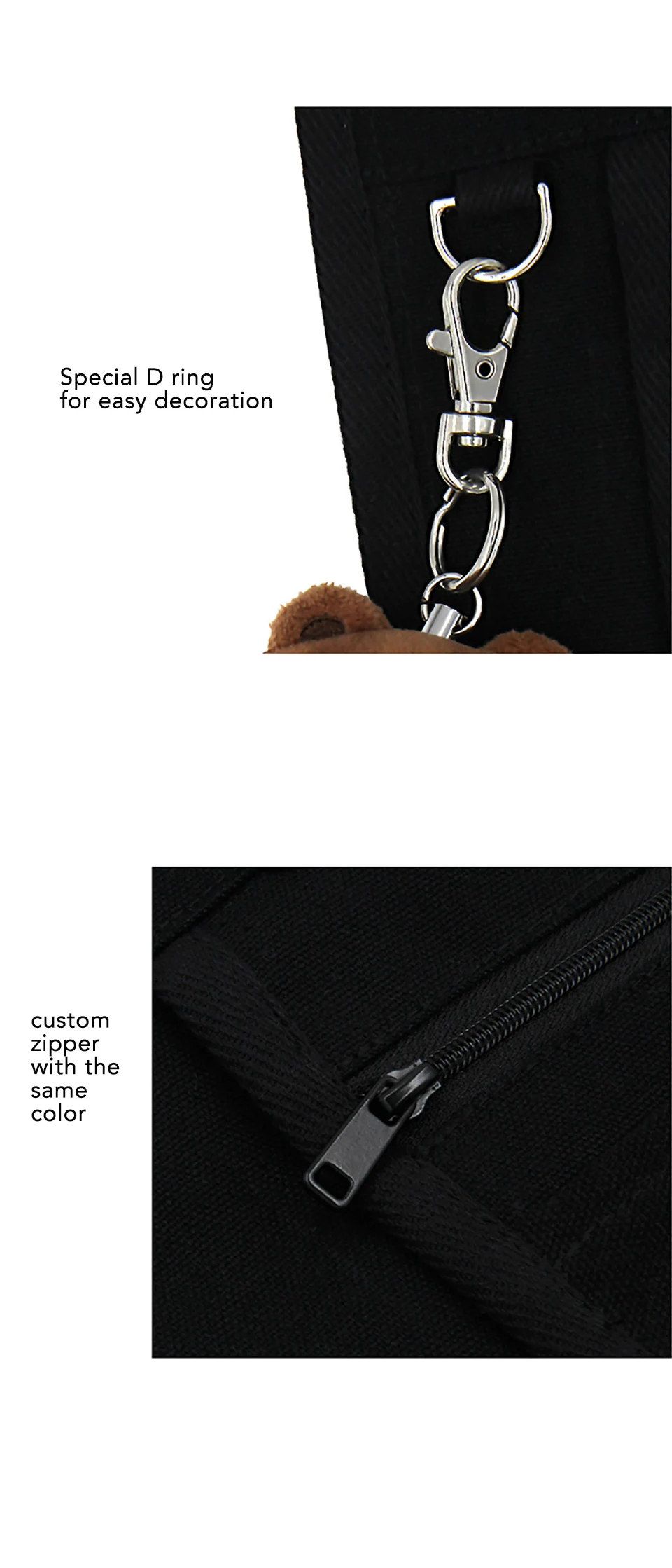 Moreusee criativo algodão duplo-usado impresso sacos de