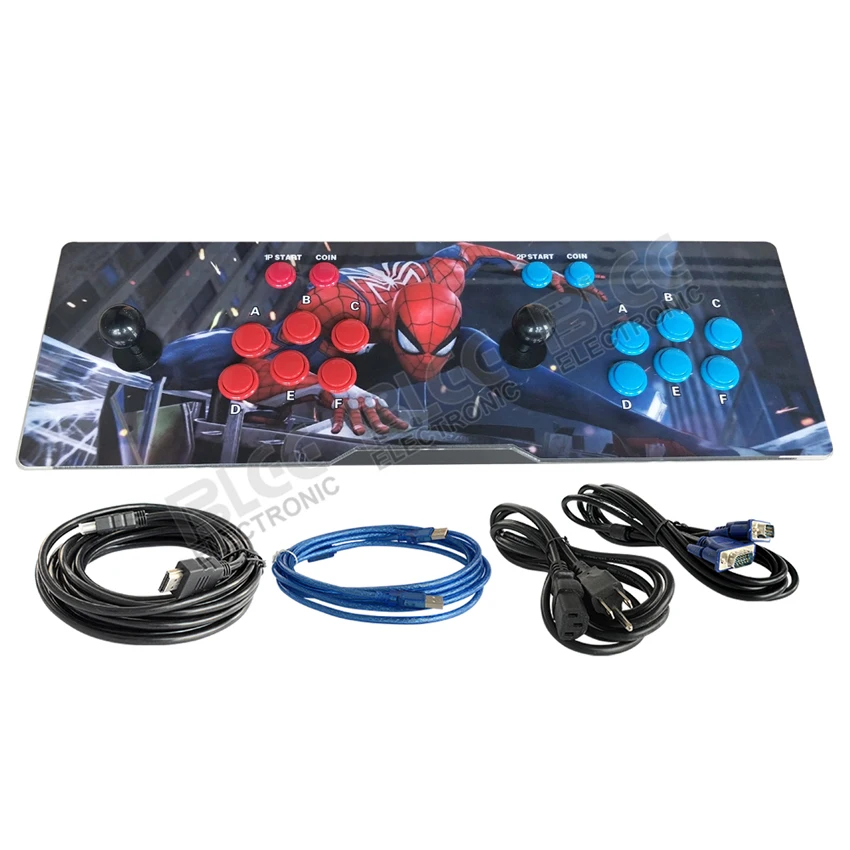 

Box 6S 1388 in 1 Arcade Game Console for TV PC PS3 Monitor Support HD/VGA USB can Pause 3D 2020 in 1 Video Arcade Machine
