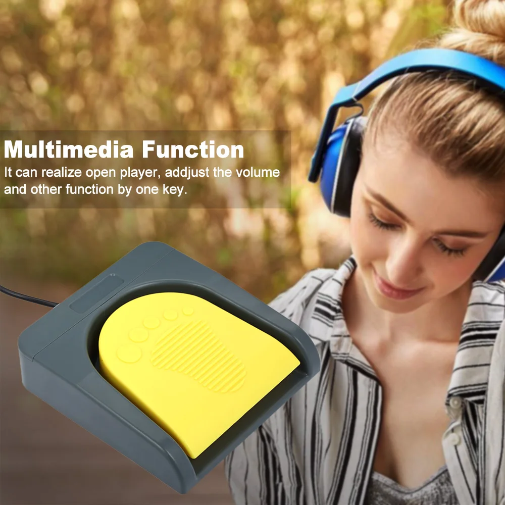 USB одиночный ножной переключатель PCsensor управление одной кнопкой